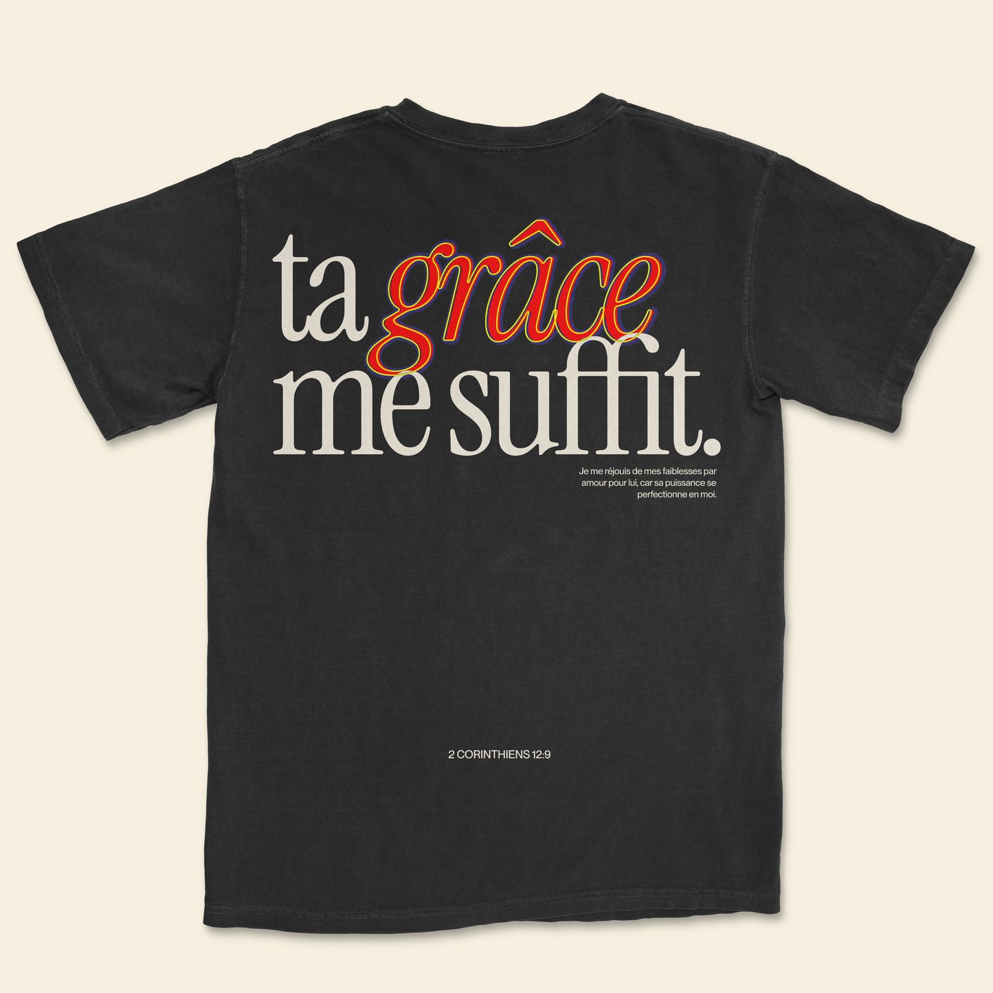 Tu gracia me basta - T-Shirt