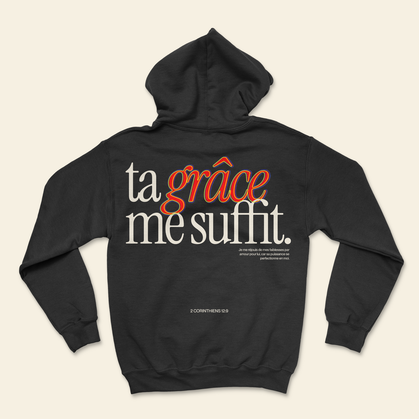 Tu gracia me basta - Hoodie
