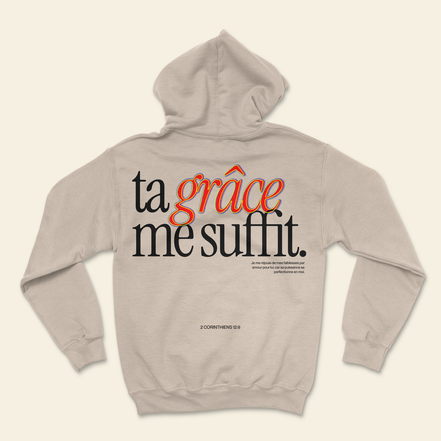Tu gracia me basta - Hoodie