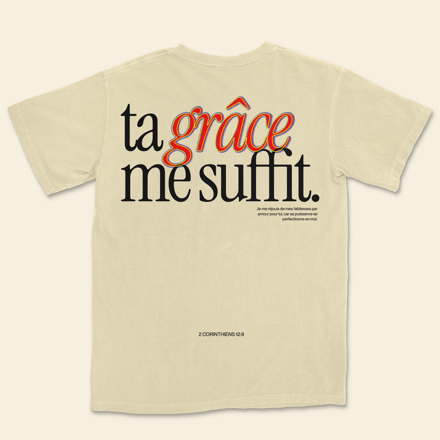 Tu gracia me basta - T-Shirt