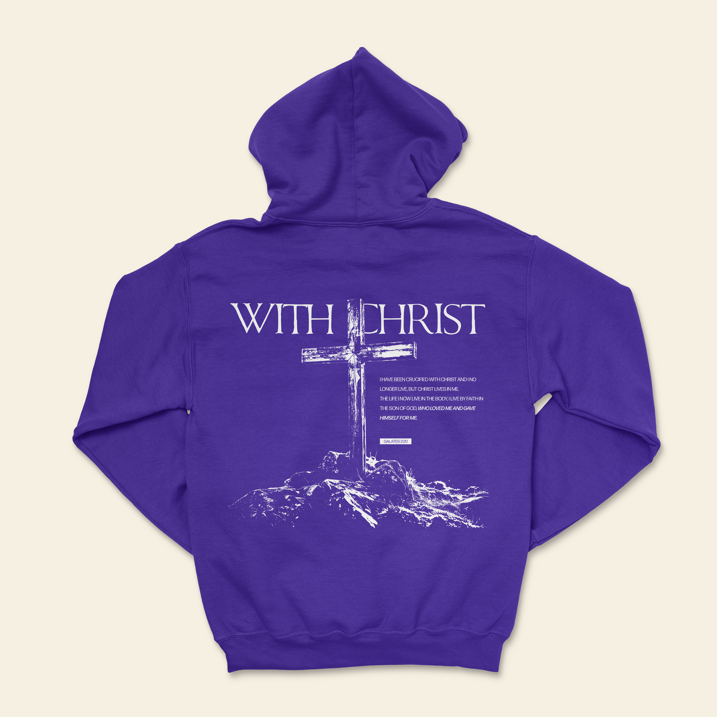 With Christ V2 - Hoodie