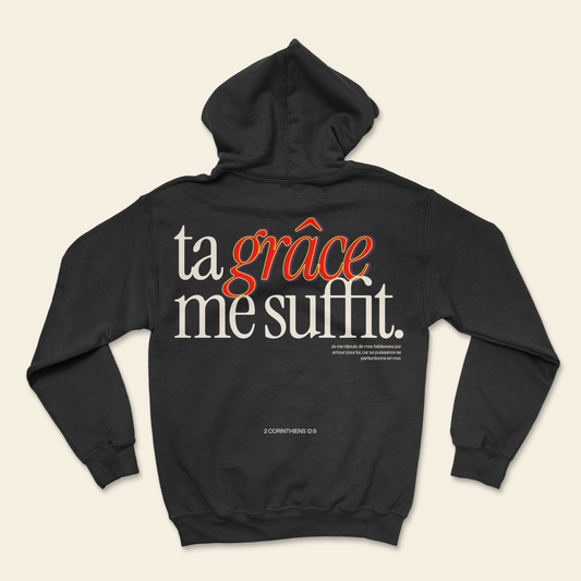 Tu gracia me basta - Hoodie (French version)